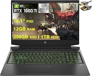 HP Pavilion 16 Gaming Laptop i7 GTX 1660 Ti — main product image