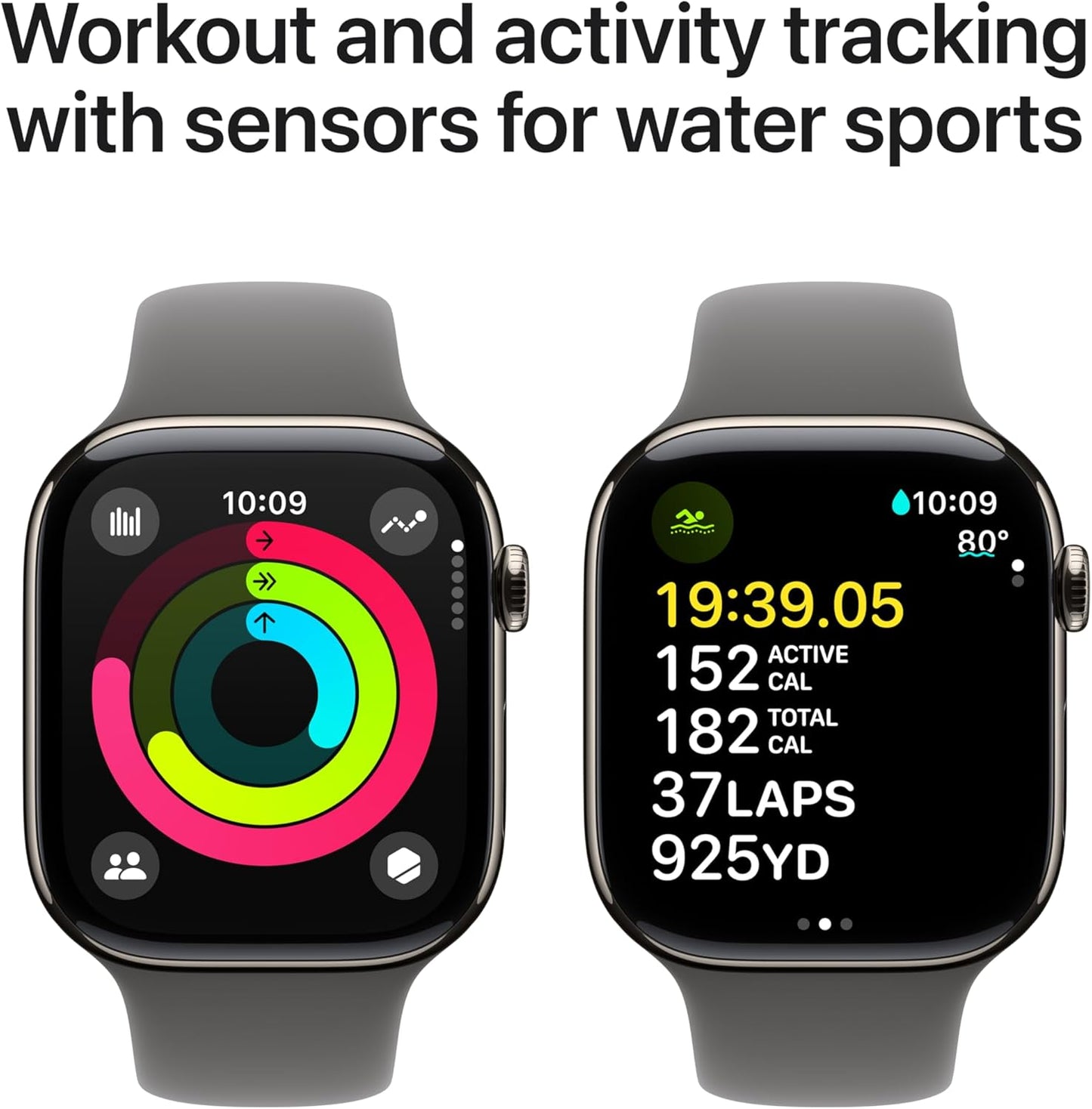Apple MWYA3LW/A Watch Series 10 GPS + Cellular