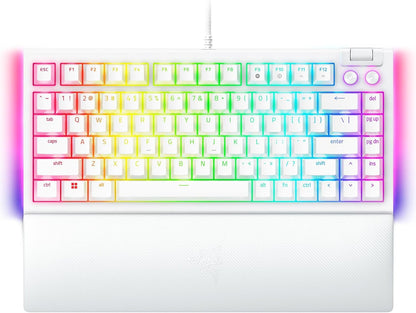 Razer BlackWidow V4 75% Hot-Swap Gaming Keyboard (Renewed)