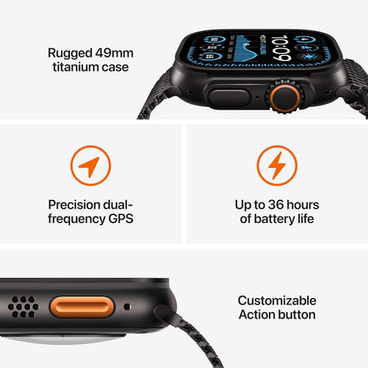 Apple Watch Ultra 2 - 49mm Titanium, Alpine Loop, GPS + Cellular