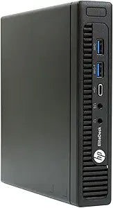 HP 800 G2-MINI i5 SSD Mini Desktop Renewed