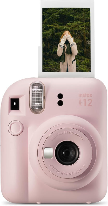 Fujifilm 16806250 Instax Mini 12 Blossom Pink Instant Camera