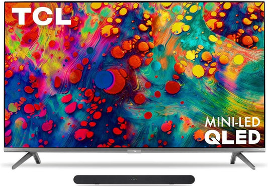 TCL 75R635 75" 6-Series 4K Roku TV & Alto 6 Sound Bar