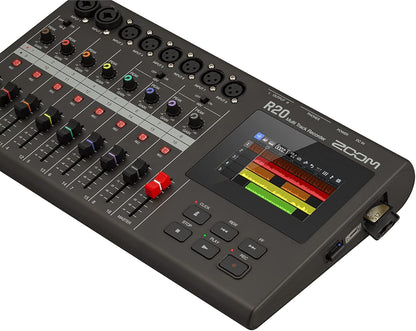 Zoom R20 16-Track Digital Recorder/Interface