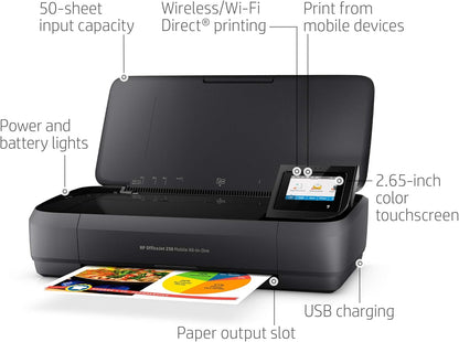 HP 250 OfficeJet Portable All-in-One Printer