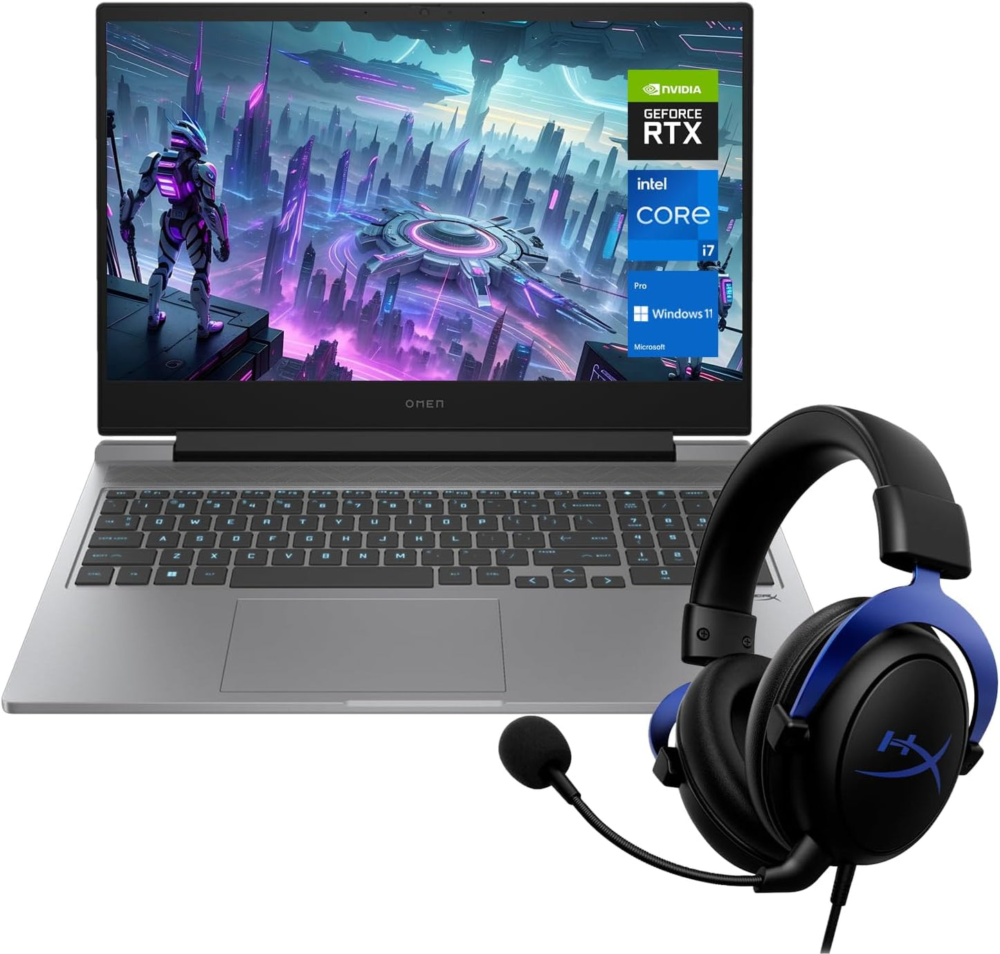 HP 16t-ae000 OMEN 16 Gaming Laptop RTX 4060 Bundle