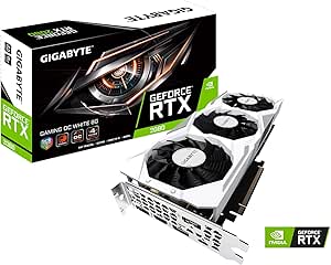 Gigabyte GV-N2080GAMINGOC White RTX 2080 GPU (Renewed)