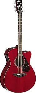 Yamaha FSX800C RR Acoustic-Electric Guitar Ruby Red