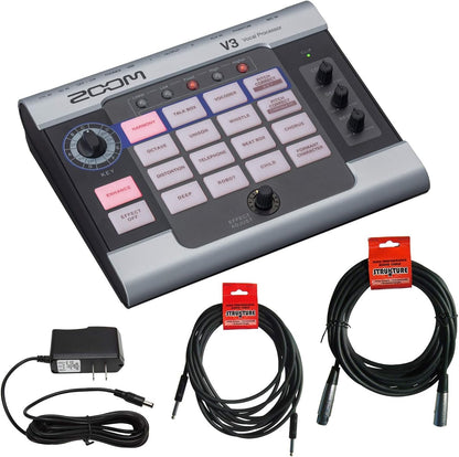 K&M V3 Vocal Processor Bundle with Cables