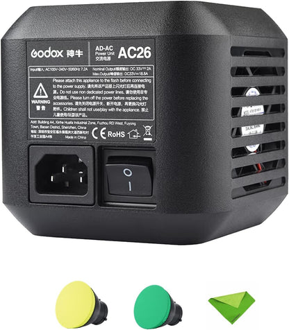 Godox AC26 Adapter for AD600Pro Flash Monolights