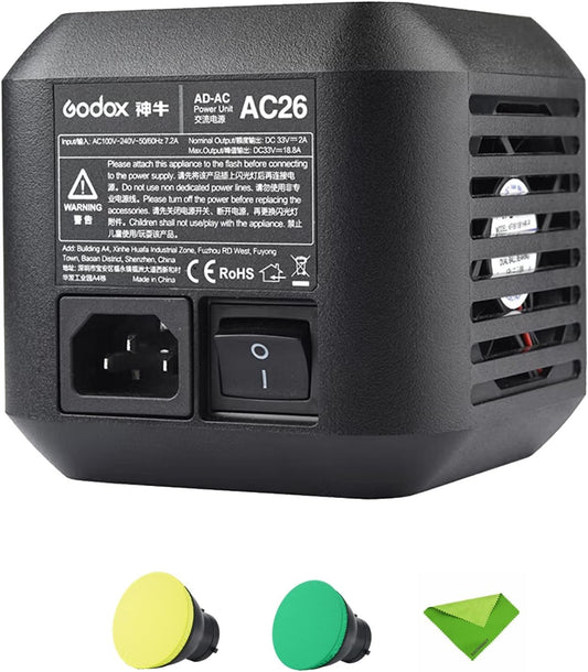 Godox AC26 Adapter for AD600Pro Flash Monolights