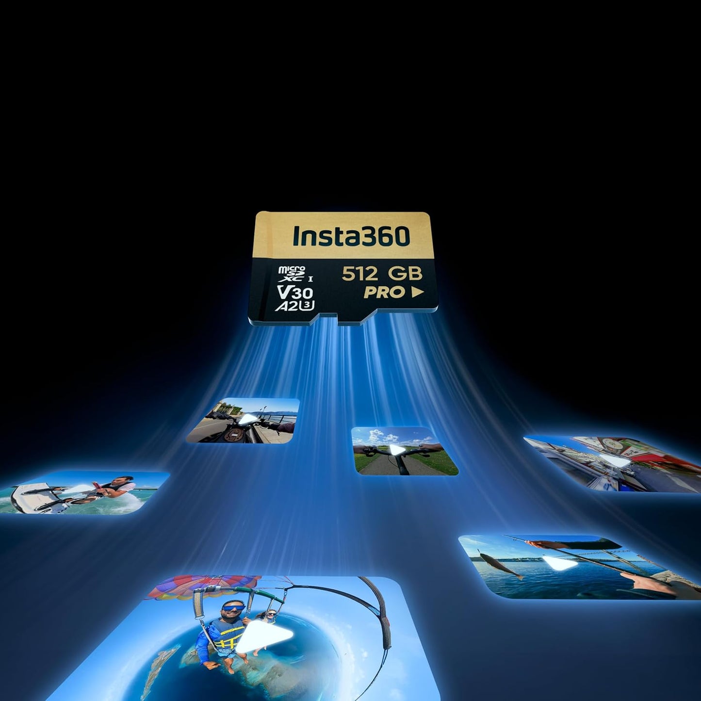 Insta360 CINSBAVM 512GB MicroSD Memory Card