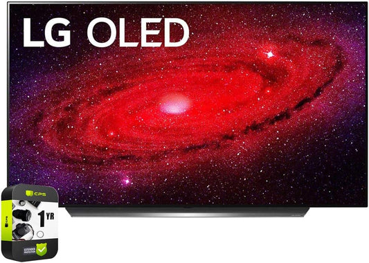 LG E9LGOLED65CXPUA 65" OLED 4K Smart TV Bundle