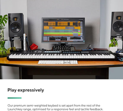 Novation NOVLKE88MK3 Launchkey 88 [MK3] MIDI Keyboard