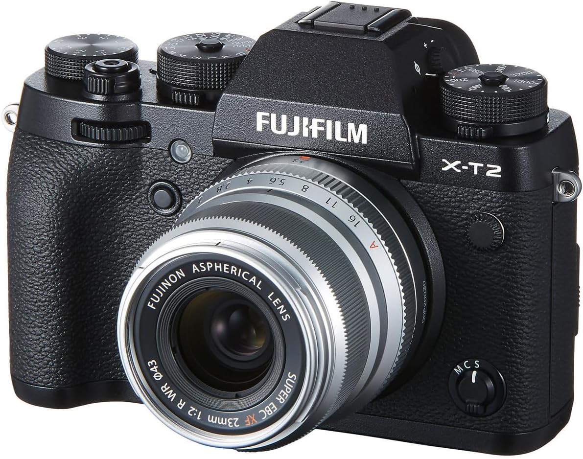 Fujifilm Fujinon XF23mmF2 R WR Silver Lens