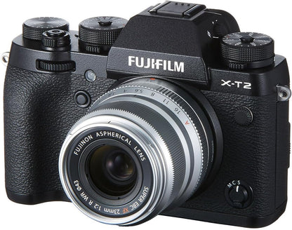 Fujifilm Fujinon XF23mmF2 R WR Silver Lens