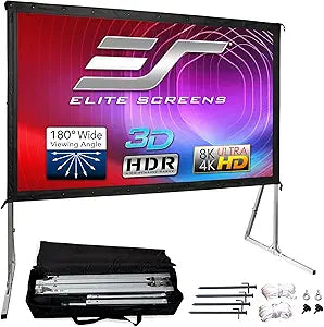 Elite Screens Yard Master 2 OMS75H2 75" Outdoor Projector Screen (Renewed)