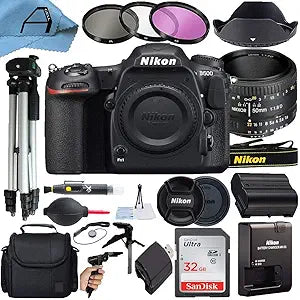 Nikon D500 DSLR Camera Kit with 50mm Lens