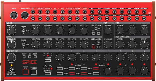Behringer Spice Analog Polyrhythmic Synthesizer