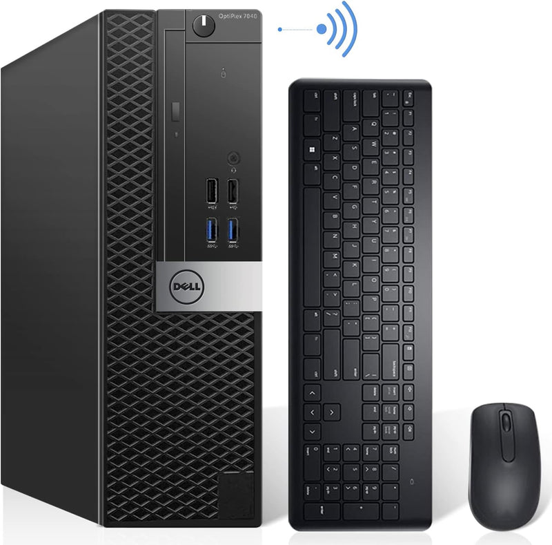 Dell 7040-SFF-AX200 OptiPlex i5 WiFi Desktop (Renewed) — main product image