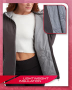 Spyder Jacket Women's Cozy Full Zip Hoodie Outdoor Winter Jackets