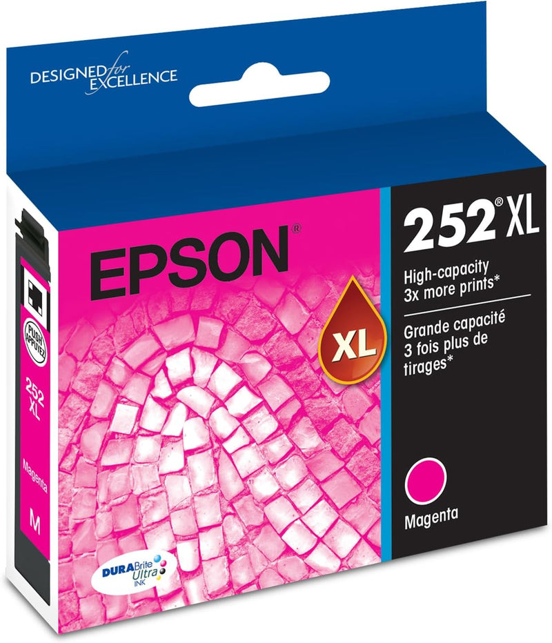 Epson T252XL320-S Magenta High Capacity Ink Cartridge — main product image