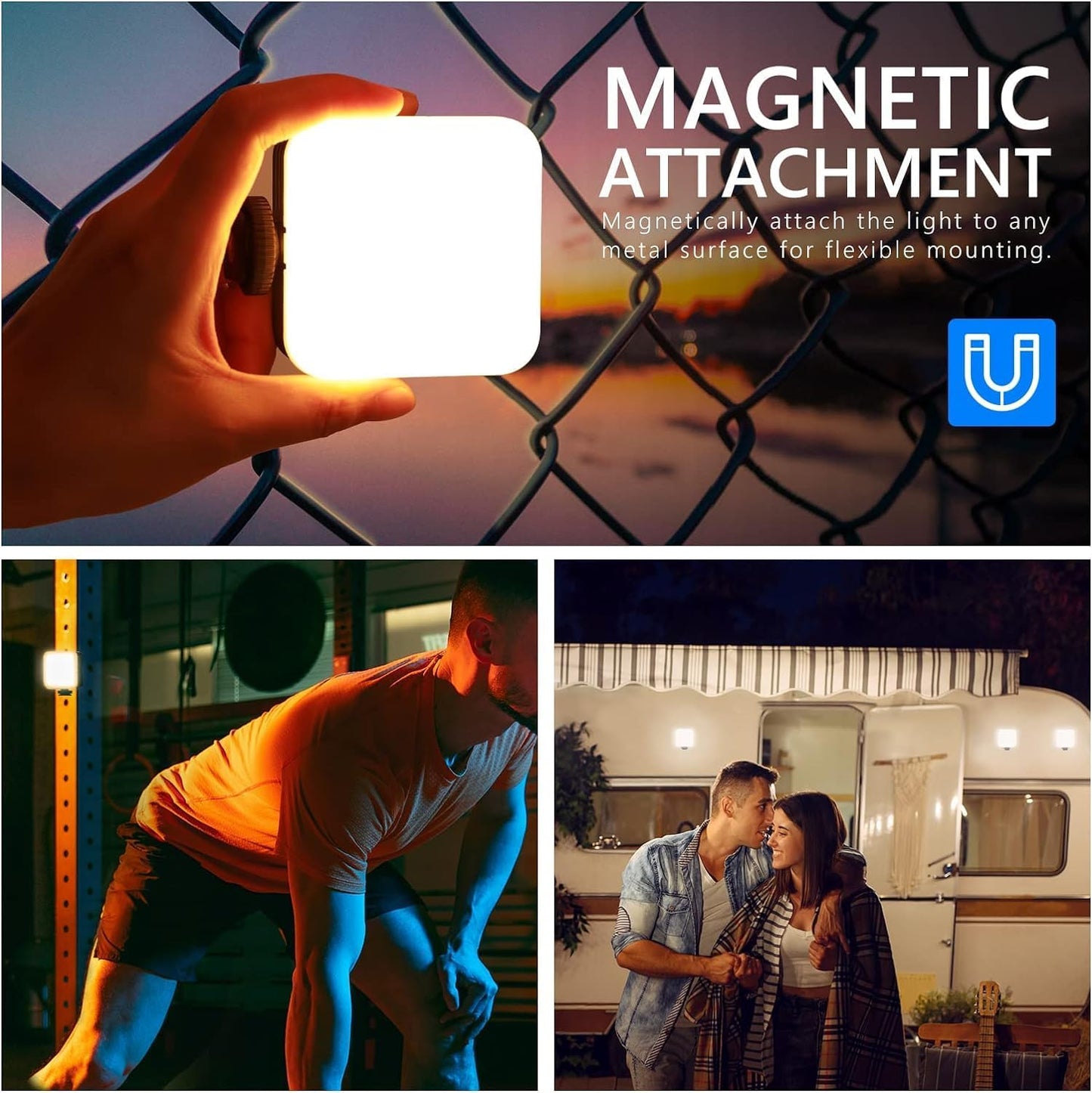 Neewer 10100577 RGB Magnetic LED Video Light