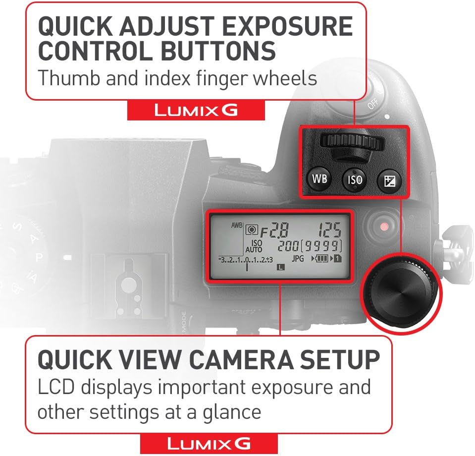 Panasonic DC-G9MK LUMIX G9 Mirrorless Camera 12-60mm