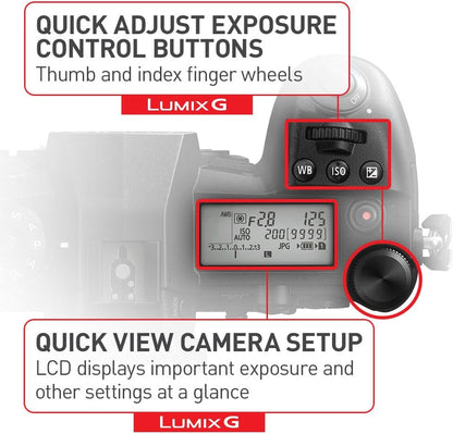 Panasonic DC-G9MK LUMIX G9 Mirrorless Camera 12-60mm
