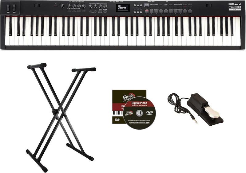 Roland RD-88EX 88-Key Stage Piano Bundle — main product image