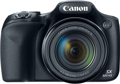 Canon SX520 HS PowerShot 42x Zoom Digital Camera