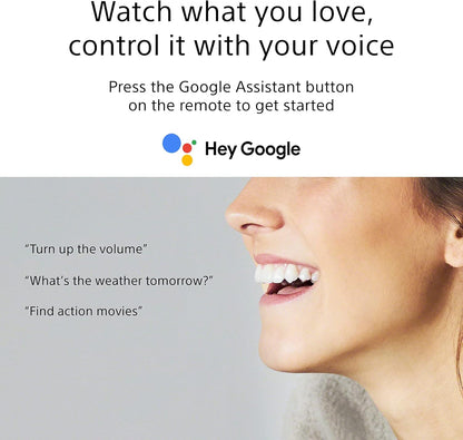 Sony X80J 43-Inch 4K Ultra HD Smart Google TV Renewed