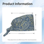 Novastar Paisley Print Scrub Cap Women Men Adjustable