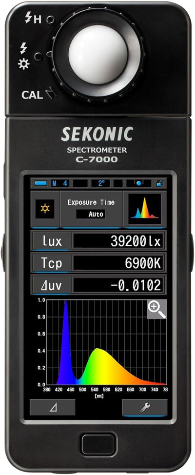 Sekonic C-7000 Spectrometer Spectrum Analyzer Bundle Kit