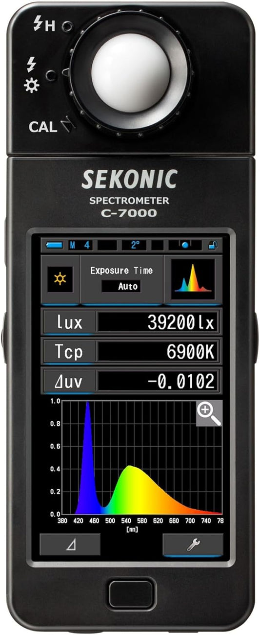 Sekonic C-7000 Spectrometer Spectrum Analyzer Bundle Kit