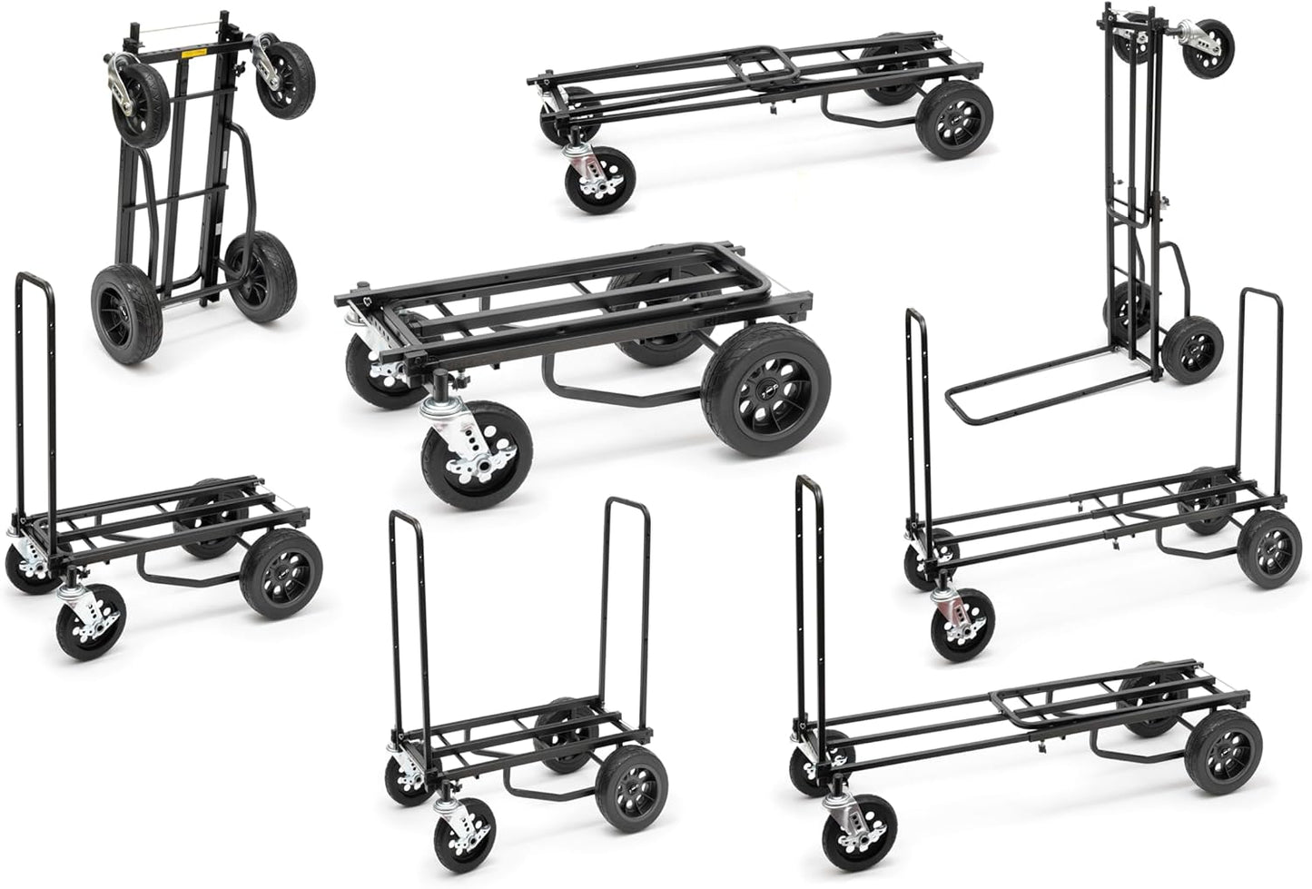 Rock-N-Roller R12STEALTH All-Terrain Multi-Cart: 500 lbs Capacity