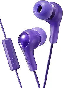 JVC Gumy HAFX7MV Purple In-Ear Earbuds — main product image