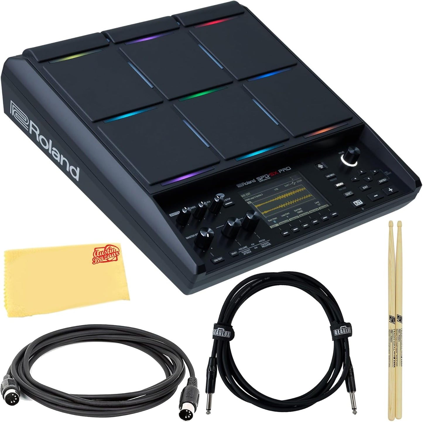 Roland SPD-SX-PRO Sampling Pad Bundle