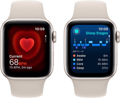 Apple MR9U3LL/A Watch SE 2nd Gen GPS 40mm Starlight