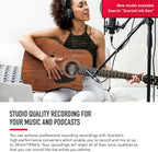 Focusrite AMS-SCARLETT-2I2 Studio 3rd Gen Recording Bundle
