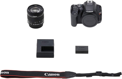 Canon SL3 EOS Rebel DSLR Camera 18-55mm Bundle (Renewed)