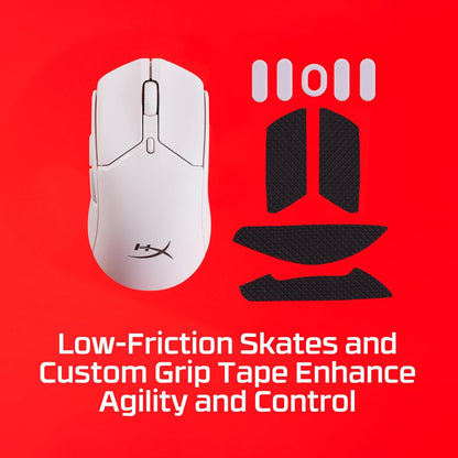 HyperX 7D389AA Pulsefire Haste 2 Mini Wireless Gaming Mouse White