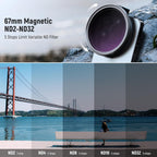 Neewer 10103078 67mm Magnetic Phone Lens Filter Kit