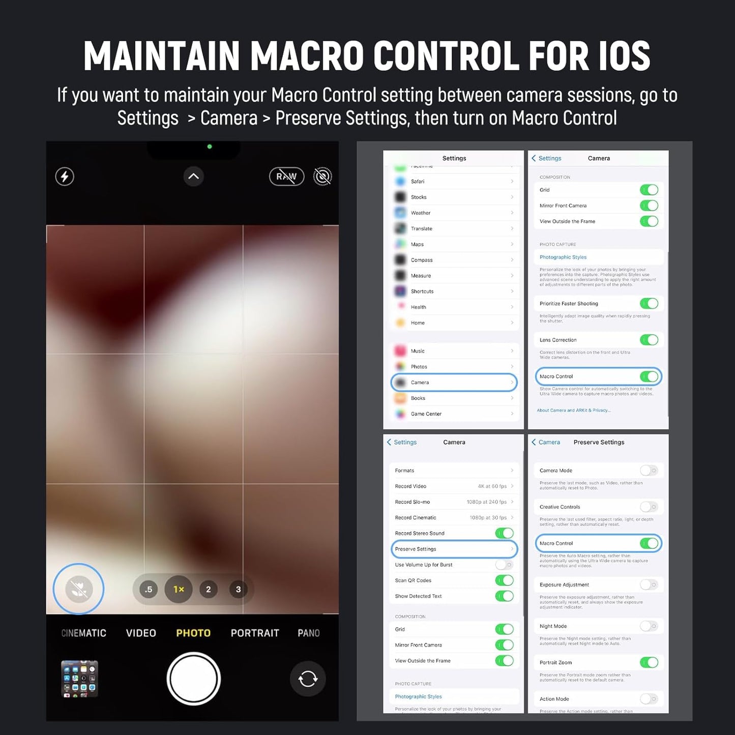 Neewer 10103183: 18mm HD Wide Angle Phone Lens, 17mm Thread