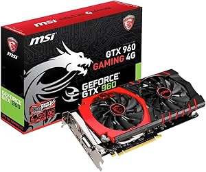 MSI GTX 960 GAMING 4G 4GB GDDR5 Graphics Card