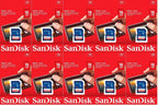 SanDisk SDSDB-016G-B35 16GB SD Card 10-Pack