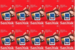 SanDisk SDSDB-016G-B35 16GB SD Card 10-Pack