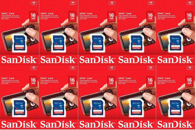SanDisk SDSDB-016G-B35 16GB SD Card 10-Pack
