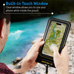 Pelican PP048884 2-Pack Waterproof Phone Pouch Floating Case
