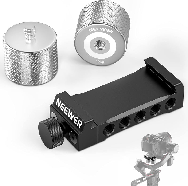 Neewer GA001 Gimbal Counterweight Clamp Kit - DJI Ronin/Zhiyun/Moza — main product image